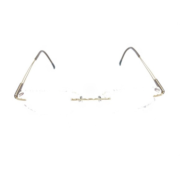 Silhouette 7661 20 6052 Titanium Brown Rimless Eyeglasses Frames 19 140 Austria - Picture 2 of 13